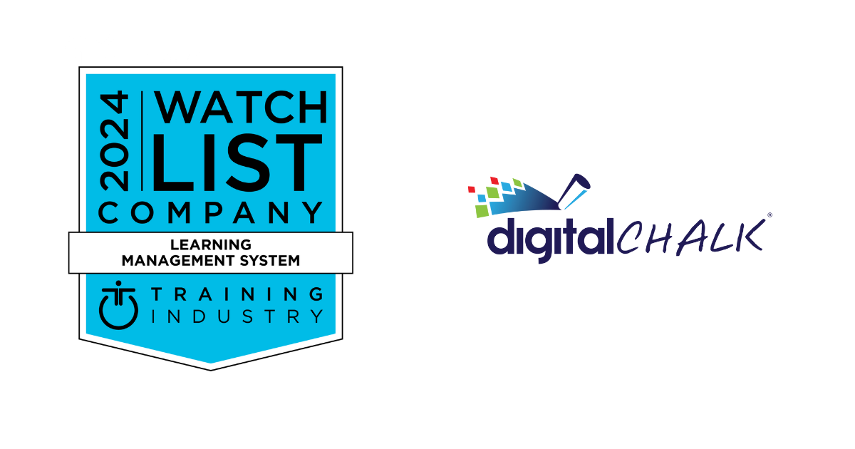 DigitalChalk Recognized on the 2024 Training Industry LMS Watch List • DigitalChalk Continuing