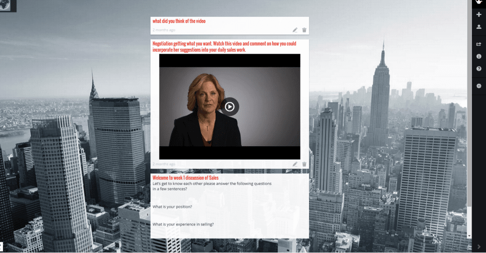 DigitalChalk: Creating Interactive Discussion in DigitalChalk or Any Online Platform