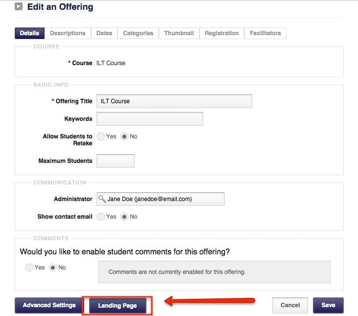 DigitalChalk Announces New Offering Landing Pages