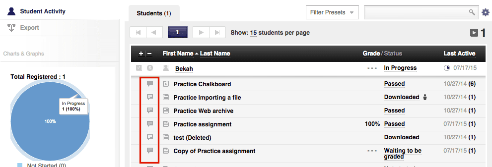 DigitalChalk: How To Use Course Commenting