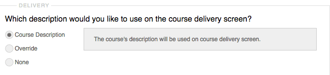 DigitalChalk: Quick Tip - Adding a Course Description