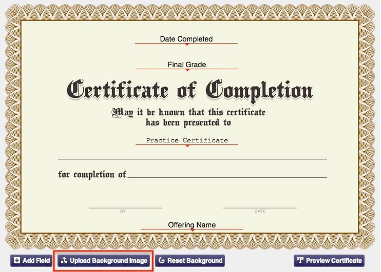 DigitalChalk: 6 Steps to Customize Your Certificate Background