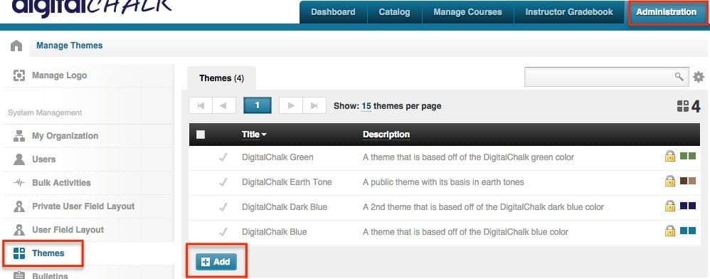 DigitalChalk: Creating Custom Themes 101