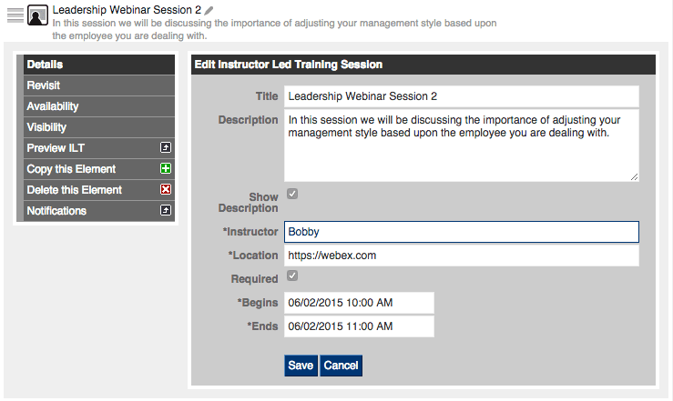 DigitalChalk: How to Set Up & Access Instructor Led Training