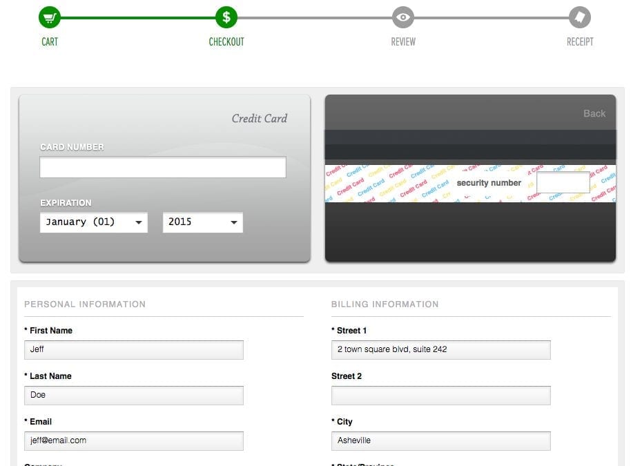 DigitalChalk: Student Checkout Process