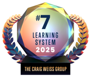 Named Top 10 Learning System 2025 by Craig Weiss Group